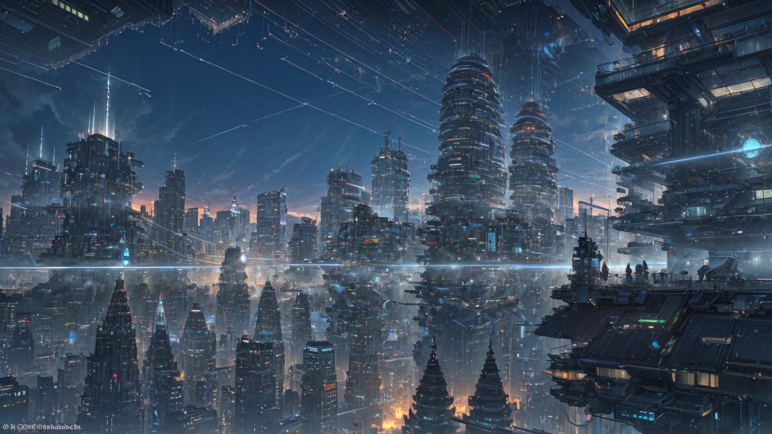 (Best quality,4K,8K,A high resolution,Masterpiece:1.2),Ultra-detailed,(Realistic,Photorealistic,photo-realistic:1.37),Futuristic floating city,Futuristic technology,Huge urban high-tech tablet platform,Airship,Floating in the sky,Futuristic city,Small airships around,High-tech hemispherical platform,Colorful lights,Advanced architecture,modernn architecture,skyscrapper,Access the cloud,Scenic beauty,view over city,Impressive design,Blend seamlessly with nature,energetic and vibrant atmosphere,Futuristic transportation system,Parking is suspended,Transparent path,Lush greenery,Sky gardens,cascading waterfalls,Magnificent skyline,reflections on the water,Sparkling river,Architectural innovation,futuristic skyscrapers,Transparent dome,The shape of the building is unusual,Elevated walkway,Impressive skyline,Glowing lights,Futuristic technology,Minimalist design,Scenic spots,Panoramic view,Cloud Piercing Tower,Vibrant colors,epic sunrise,epic sunset,Dazzling light display,magical ambiance,The future city,Urban Utopia,LuxuryLifestyle,Innovative energy,sustainable development,Smart city technology,Advanced infrastructure,Tranquil atmosphere,Nature and technology live in harmony,Awesome cityscape,Unprecedented urban planning,Architecture connects seamlessly with nature,High-tech metropolis,A cutting-edge engineering marvel,The future of urban living,Visionary architectural concept,Energy-efficient buildings,Harmony with the environment,A city floating above the clouds,Utopian dreams become reality,The possibilities are endless,State-of-the-art transportation network,Green energy integration,Innovative materials,Impressive holographic display,Advanced communication system,Breathtaking aerial view,Quiet and peaceful environment,Modernist aesthetics,Ethereal beauty