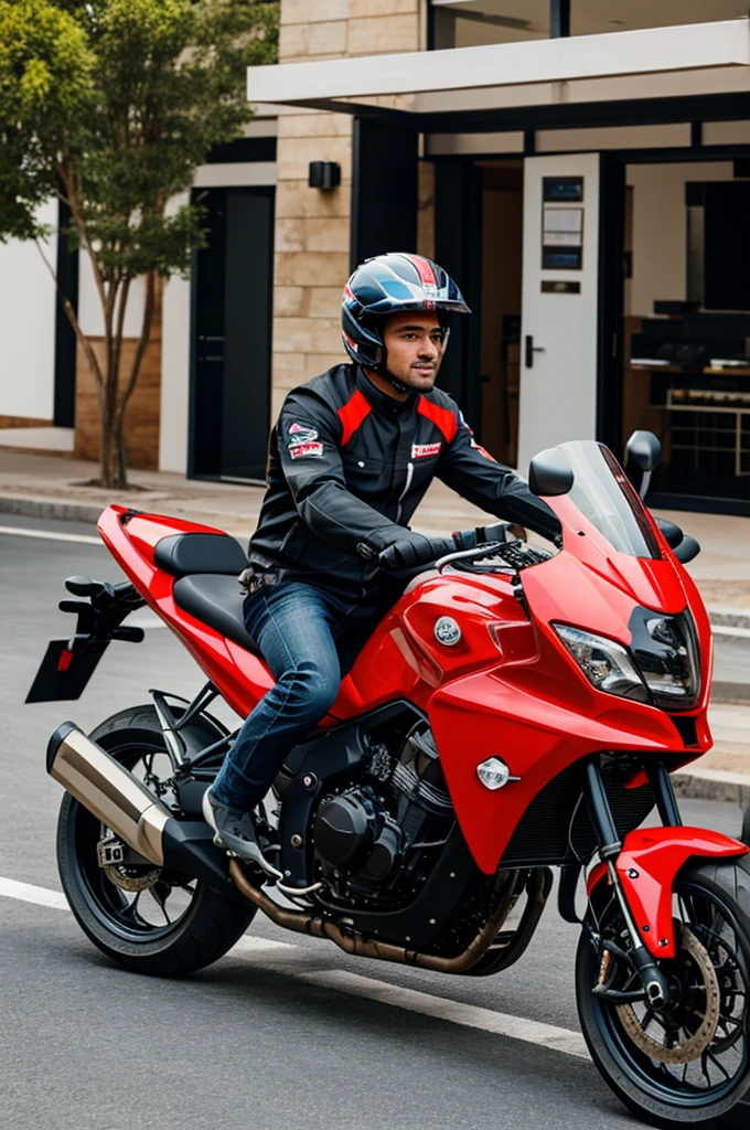 Logo de empresa de Delivery en moto