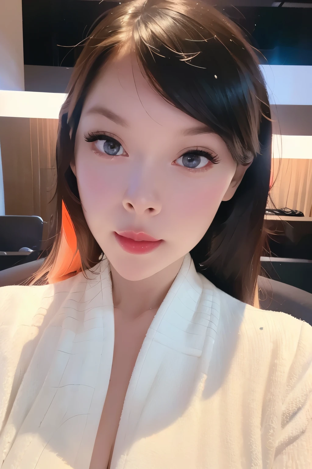 1 girl, (orange hair:1.1), (zen controversy, mandala, controversy, zen controversy:0.6), (fractal art), the most beautiful chaotic forms, fauvism design, (best quality,4k,8k,highres,masterpiece:1.2),ultra-detailed,(realistic,photorealistic,photo-realistic:1.37),beautiful detailed eyes,beautiful detailed lips,extremely detailed eyes and face,longeyelashes,vibrant colors,dramatic lighting,surreal atmosphere