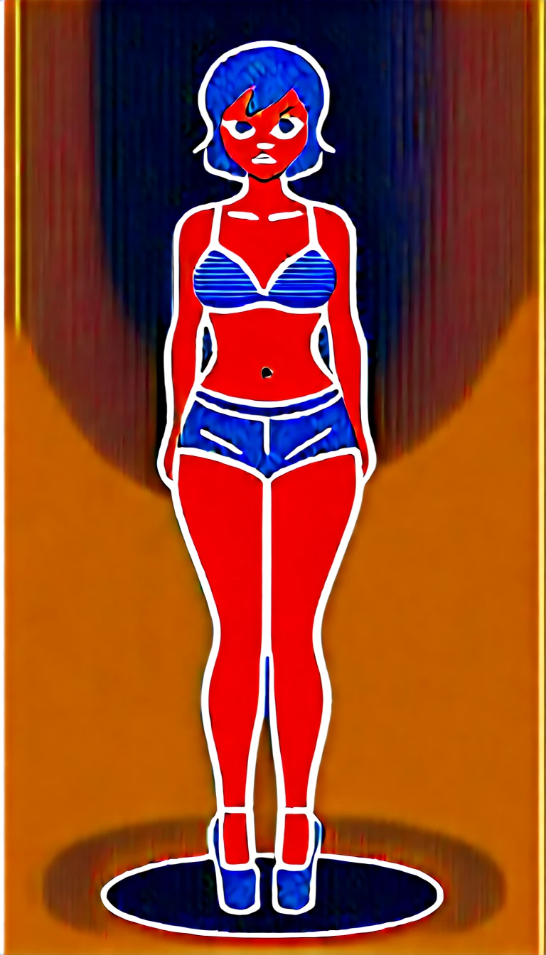 (masterpiece, best quality:1.2), noodle (gorillaz), full-body shot ,black hair, 1girl, streaked hair, black eyes, multicolored hair, bangs, parted lips, breasts, large breasts, bob cut, thick butt, cameltoe, dark background, black nails, ((clear platform high heels, visible feet, unbuttoned short shorts, lingerie bra)), pubic hair, masterpiece, best quality, absurdres, highres, 4k, ray tracing, perfect face, perfect eyes, intricate details, highly detailed, (best quality:1.33), (masterpiece:1.42),(semi realistic:1.3), (detailed:1.15),(skin details), Dappled Light, analog style (look at viewer), (skin texture), (realistic texture skin), cinematic light, side lighting, ultra high res, best shadow, RAW, (Dutch angle:1.1), lightroom, cinematic, hdr, raw, (intricate:1.4), high quality, soothing tones, intricate details, low contrast, extremely high quality RAW photograph, detailed background, intricate, Exquisite details and textures, highly detailed, ultra detailed photograph, warm lighting, 4k, sharp focus, high resolution, detailed skin, detailed eyes, 8k uhd, dslr, high quality, film grain, Fujifilm XT3,
Rainy Day: The diffused light and wet surfaces on a rainy day can create a moody and atmospheric environment, perfect for capturing reflections and street photography.,