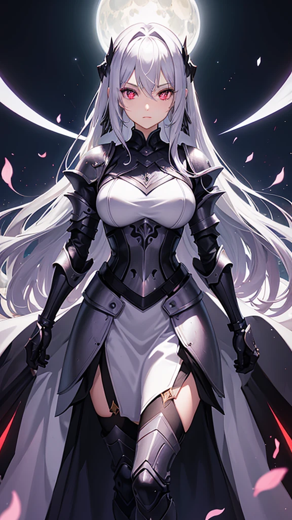Dragon Girl，knight女孩，穿着knight铠甲的女孩，Breastplate，Skirt Armor，Arm Guard，Leggings，Bare thighs，丝绸Knee socks，Knee socks，White hair，Long hair，Single ponytail hairstyle，Dragon Horn女孩，Dragon Wings，Girl with wings，Dragon Horn，horn，巨Dragon Wings，White Wings，Dragon Tail，巨Dragon Tail，Long Tail，thick tail，Fat Tail，Smooth tail，White Tail，Scales，Scales衣服，knight，knight girl，Close-up above the waist，Upper body close-up，mature body，Big breasts，Big breasts，Wide crotch，Royal sister，big sister