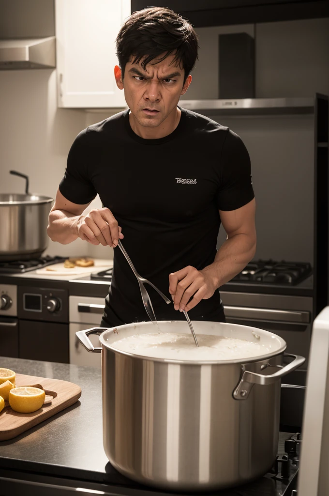 pissed off cook