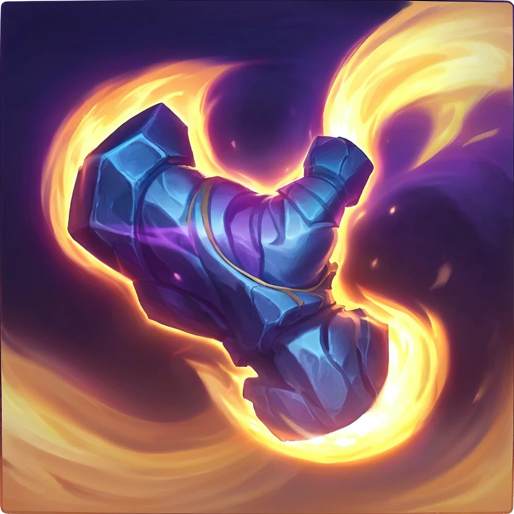 icons, I want a ghostly fist with shadowy mists coming out of it