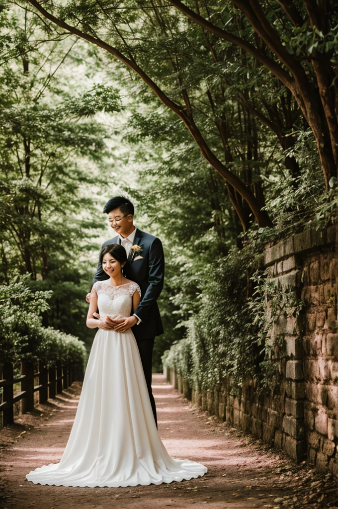 Marriage photo session with my partner