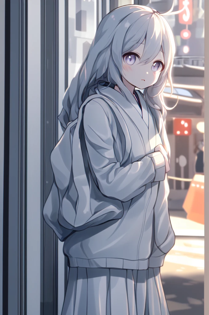 uploaded on e621,((Fumiko, I&#39;m Fujimoto, Author: TeamLab, mikko lagerstedt,Author: Silverfox5213)),SFW,cyber punk, (hi res), ((Masterpiece)), ((Best Quality)),(chibi:0.3) , kemono, Furry, Wolf, animal ears, Body fur, 1women, solo, ((Short blue hair)), *//*, brown eye, *//*, looking a viewer, Smile, The Wolf Girl, (((woman's))), ((small breasts)), young adult, ,Red shading, Beach, Daily light, Toned body, Choker, cute pose, ((bikinis)), (Detailed background, Depth of field, half body shadow, Sunlight, ambient light on the body), (Intricate:0.1), (high detail:1.3), (Unreal engine:0.5), (soft focus:0.2), ,((Half-length portrait, three-quarter view,Cowboy shot)),  Fluffy anthropomorphic wolf, Fluffy wolf nose, Wolf tail, ((light gray fur)), (perspective)