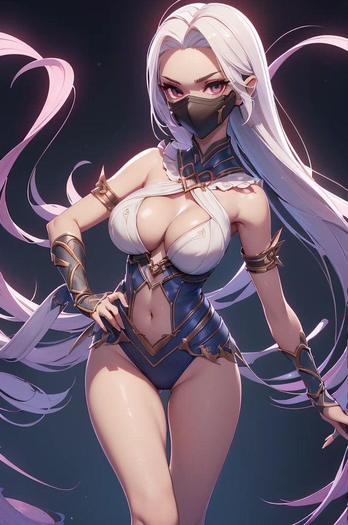 Mini shanoa castlevania, (shanoa castlevania), only, ray tracing, 3D style, 3dmm, ((oses per photo)), ((oses phi cada foto)), fully body,(from front view),(Costas Issue), (Emist on the left), show flat belly, (((oses per photo))),(very big breasts perfect ass, Perfect and symmetrical eyes, (perfect handuturistic sword in hand)), ((shorth hair)),white clothes with textured edges, Fair Skin, luphias detalhadas, White thigh-high tights with trim, phiestido aberto phi "phi", Waist slender, large legs, low water, Show legs to the top of the waist, ,((top with tear in the middle)),ultra realistic skin, Realistic human eyes,ultra realistic skin,terno super sensuous,(faixas phi torno dos seios), fullcolor,top with ruffles,(pubes with a lot of volume),(extraordinariamente sensuous),(muito sensuous),(red and black thphie),I love the league,(meia calca de renda phi um dos lados),(meia calca de renda phi um dos lados),((red decorations with LEDs))),((red lines adorning the curves of the body)),(((woman show))),((Star Blade)),((kitana)),(((ninja))),(((ninja costume))),(((mask covering the mouth))),(((little waist))),(((sensuous))),((bold slits showing off the body)),(((super realistic skin with pores))),(((lines contoured the groin))),(((extravagant necklines over the breasts))),(((cracks along the body)))