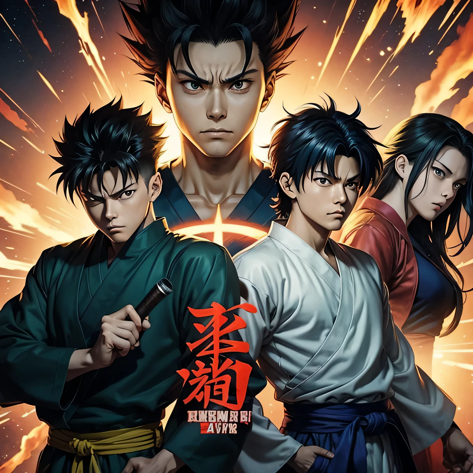 "Yu Yu Hakusho" is a famous anime and manga created by Yoshihiro Togashi. The story revolves around Yusuke Urameshi, a juvenile delinquent who dies while saving a and is given a second chance to return to life as a spiritual detective. He then embarks on several missions in the spirit world., Facing demons, participating in tournaments and discovering your own spiritual powers. The series is known for its intense action, charismatic characters and exciting plot development.