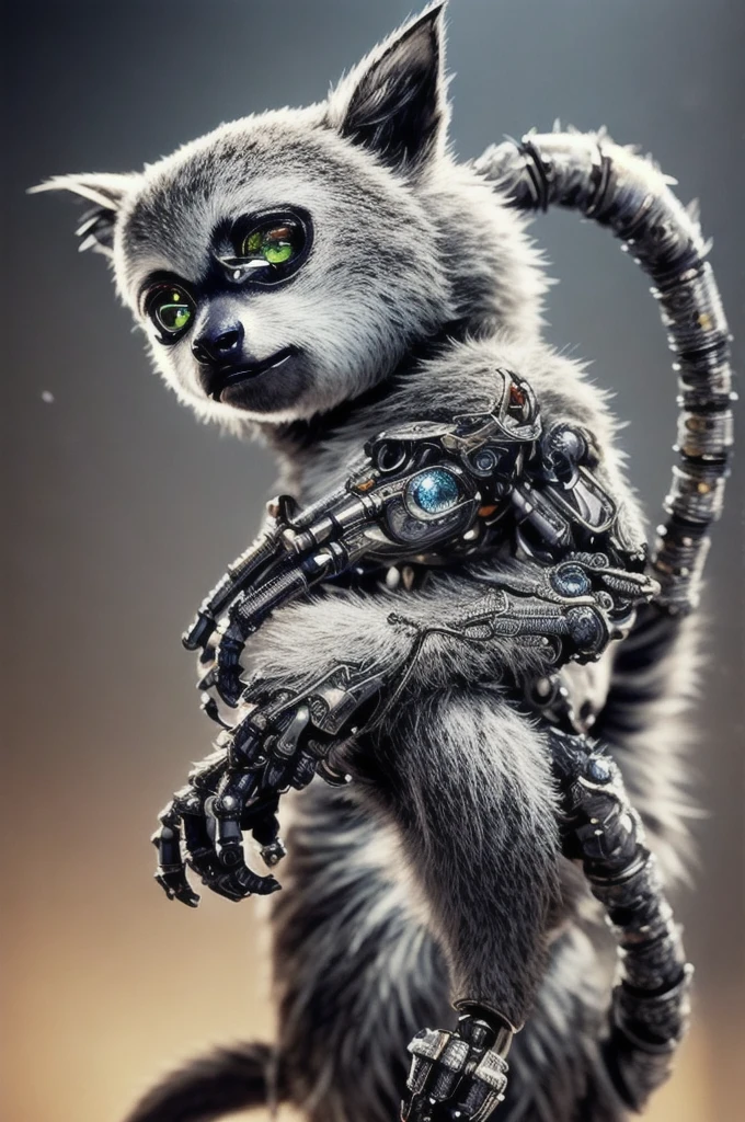 to8contrast style, a cute smoky kitten made out of metal, (cyborg:1.2), ([tail | detailed wire]:1.3), (intricate details), hdr, (intricate details, hyperdetailed:1.2), cinematic shot, Vignette, centered, by Stray game, (the most beautiful portrait in the world:1.5)to8contrastスタイル, Cute smoky metal sloth、 (cyborg:1.2), ([tail | detailed wire]:1.3), (intricate details), High resolution, (intricate details, hyperdetailed:1.2), Cinematic shots, Vignette, Centered, Stray gameより, (The most beautiful portraits in the world:1.5)