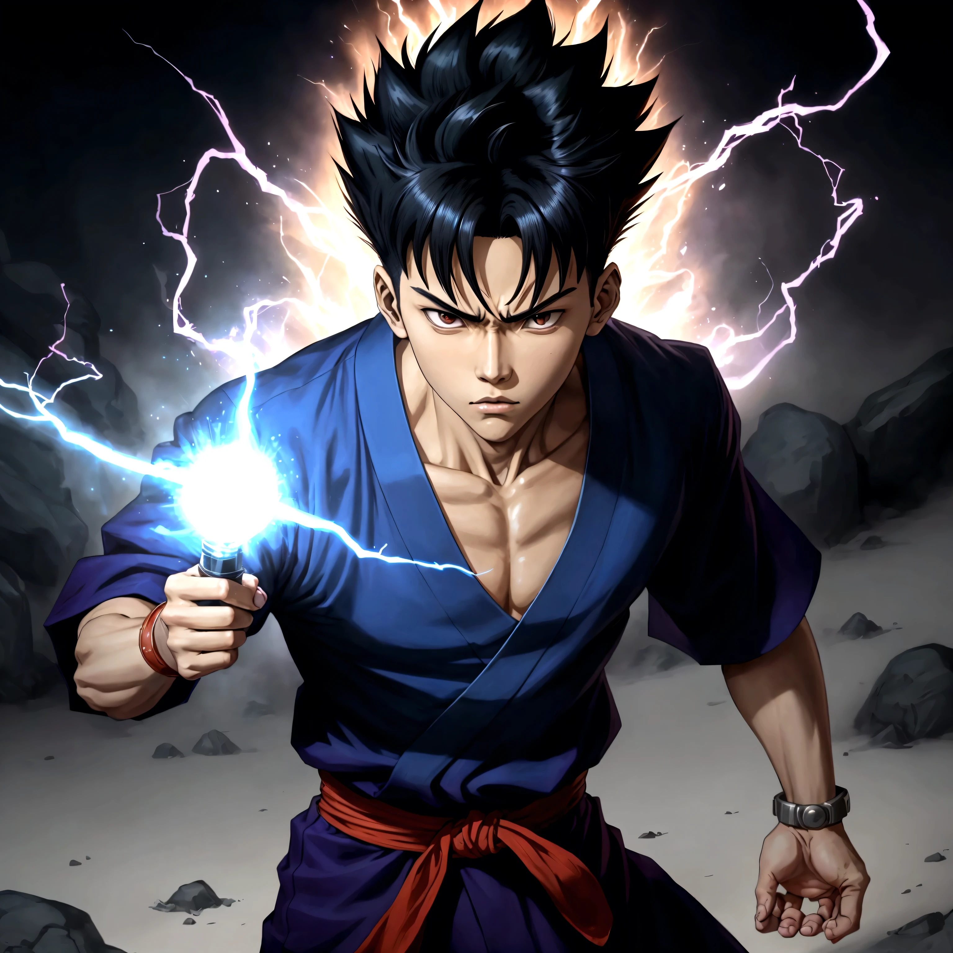 "Yu Yu Hakusho" is a famous anime and manga created by Yoshihiro Togashi. The story revolves around Yusuke Urameshi, a juvenile delinquent who dies while saving a and is given a second chance to return to life as a spiritual detective. He then embarks on several missions in the spirit world., Facing demons, participating in tournaments and discovering your own spiritual powers. The series is known for its intense action, charismatic characters and exciting plot development.