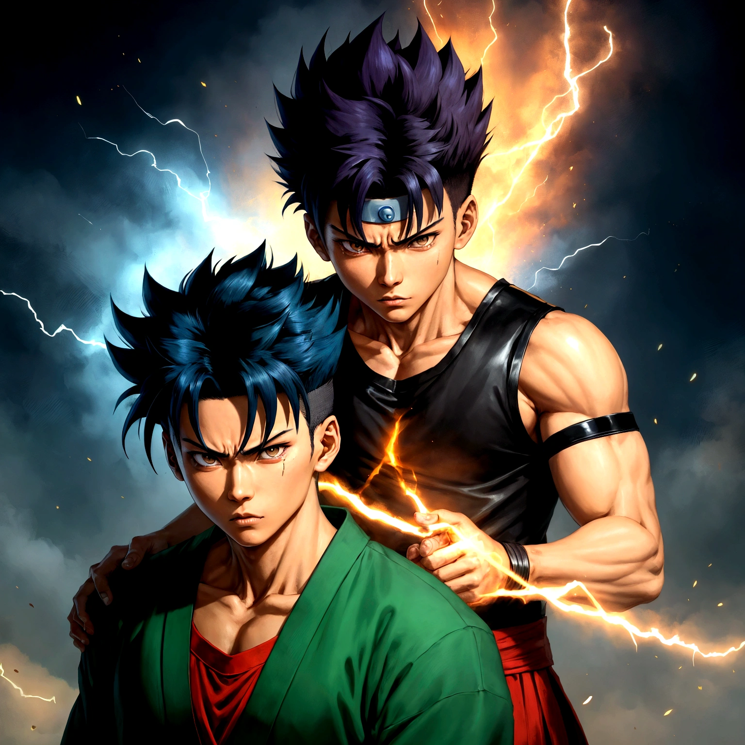 "Yu Yu Hakusho" is a famous anime and manga created by Yoshihiro Togashi. The story revolves around Yusuke Urameshi, a juvenile delinquent who dies while saving a and is given a second chance to return to life as a spiritual detective. He then embarks on several missions in the spirit world., Facing demons, participating in tournaments and discovering your own spiritual powers. The series is known for its intense action, charismatic characters and exciting plot development.