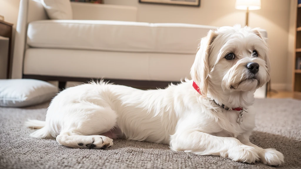 The Maltese dog