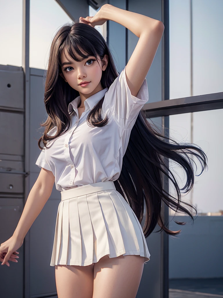 sv1,masterpiece:1.2, high quality, very_high_resolution, large_filesize, full color,((from behind:1.6)),(looking back),(nsfw:1.3), (photorealistic:1.4),((peek from below:1.6)), ((sailor senshi uniform:1.4)),(see the white sexy panty:1.6), (from the miniskirt:1.6),japanese, 20 year old, sweated:1.8, (1girls solo), (beautifull cute face), ultra-detailed face, (anger:1.4),(blush),white skin, dark blue eyes, ((black long hair)), stage background,cowboy shot,