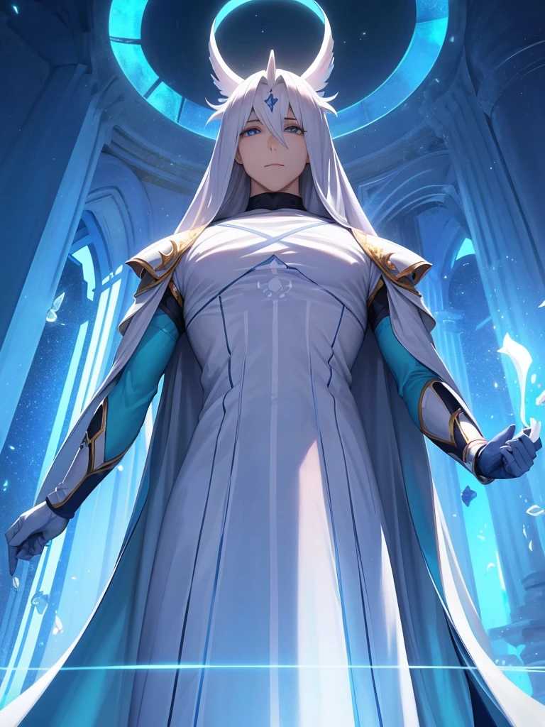 NEX Genesis is a celestial hero, a being forged in the purest essences of the universe. He stands like a titan among men, your aura shining with the serenity of azure blue, evoking the vastness of the sky and the tranquility of the most peaceful mornings. Your spirit is infused with the vitality of mint green, bringing freshness and renewal to every path you take, reviving forgotten hopes and dreams.
Your heart is a bastion of purity, reflected in the immaculate white that surrounds you, symbol of your integrity and unwavering purpose. Your deeds are adorned with the splendor of gold, each achievement is a ray of sunshine that illuminates the ages, a testament to his greatness and indomitable strength.
In moments of calm, the softness of lavender permeates its presence, bringing peace and serenity to everyone around you. NEX Gênesis is the perfect fusion of these elements, a being that harmonizes power and kindness, courage and wisdom. He doesn't just live the story; he shapes her, turning the impossible into reality with your vision and leadership.
Em cada passo, he leaves a legacy of innovation and hope, a beacon for those who seek to transcend their limitations. NEX Gênesis is more than a name; is a living legend, eternally inscribed in the annals of time as a symbol of strength, renewal and light.