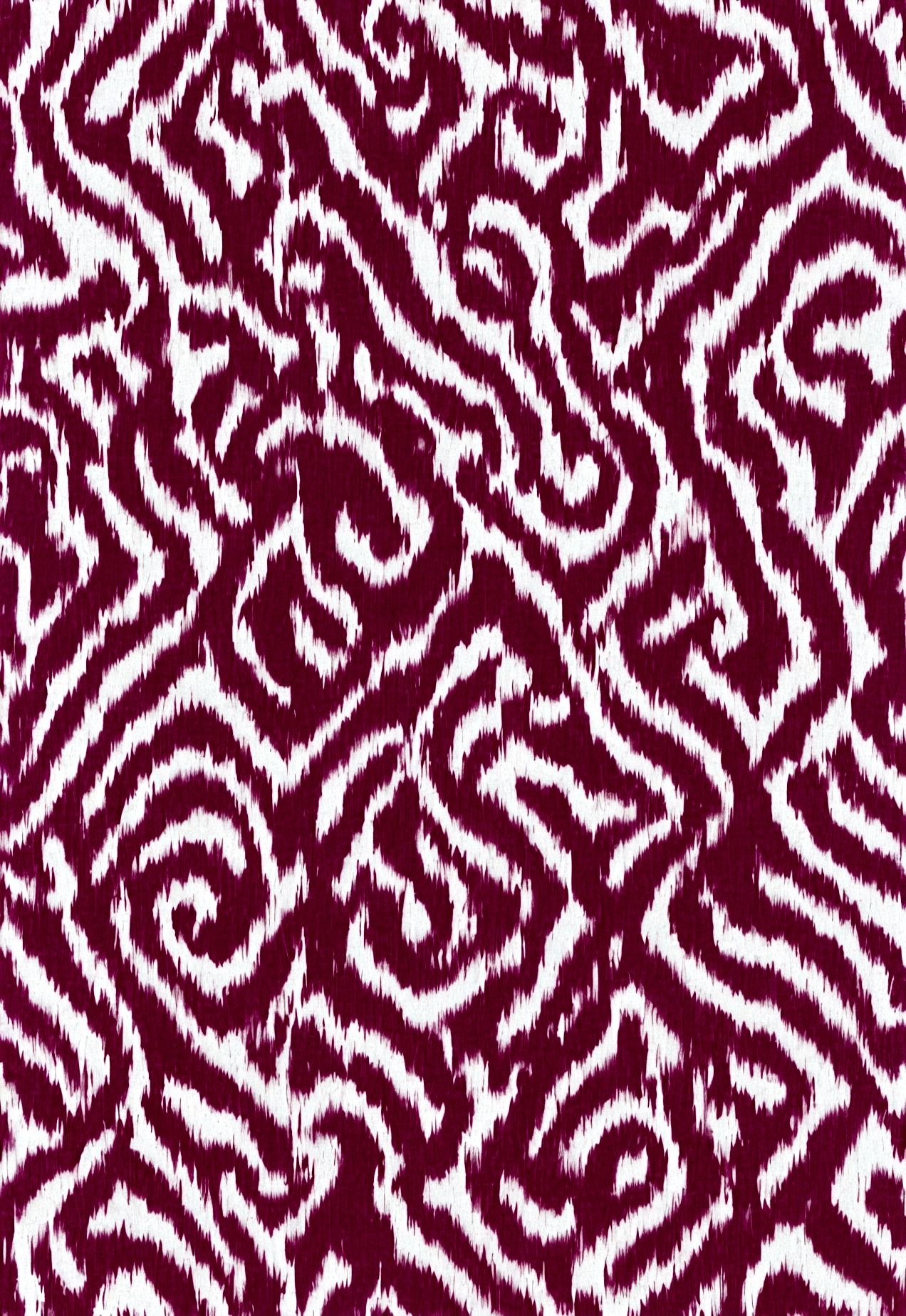 ikat rose design