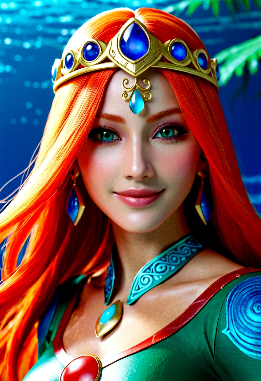 ((Realistic, photorealistic: 1.37), Legend of Zelda inspired, mature woman, intricate details, high-definition RAW color photos, professional close-up shots, (high quality), (best shadows), (best illustrations), classic Zelda outfit with a twist, (big green eyes), (full body shot: 1.2), especially strong light, (detailed hair: 1.2), (tall stature), (sensual pose: 1.2), Sharpshooter Hylian, (NSFW), (legendary allure), (sexy: 1.2), (idle), sitting on a throne