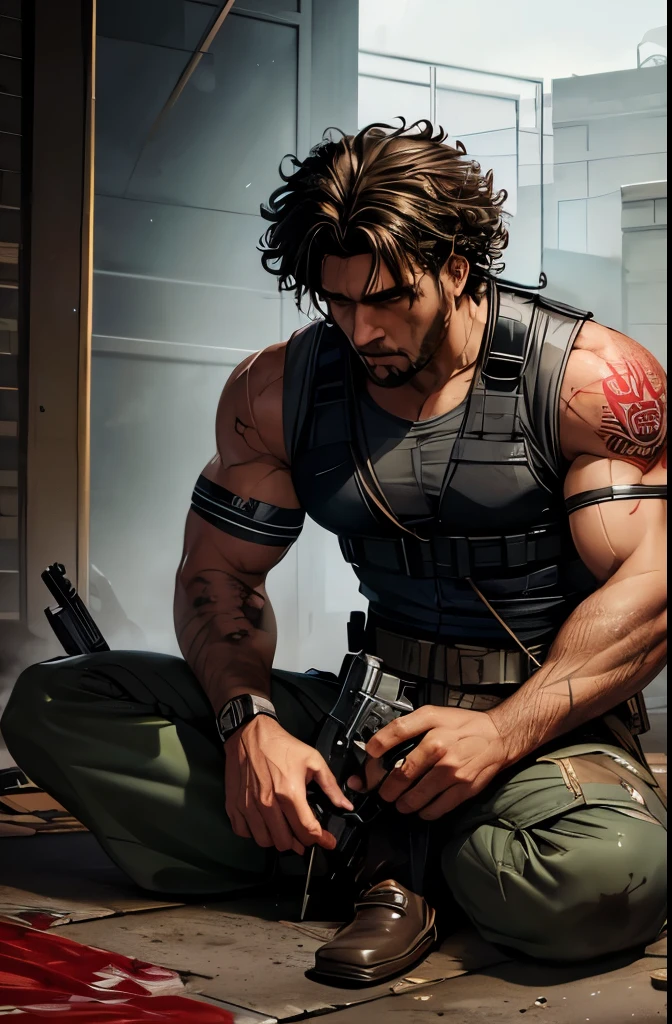 adjust the gun by removing extra parts and making it realstic and not a glitchy mess.