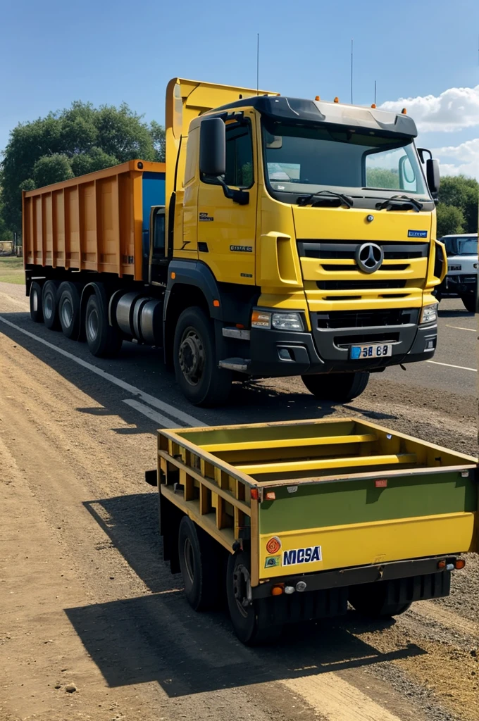 Dump lorry