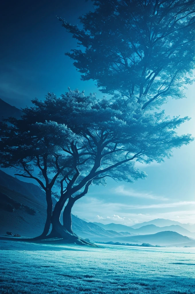 You could create a cover for a book with the name unexpected link with blue tones?