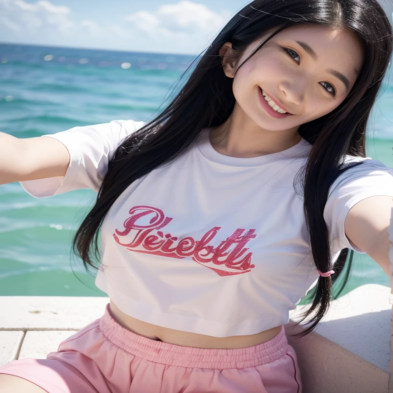 smiling