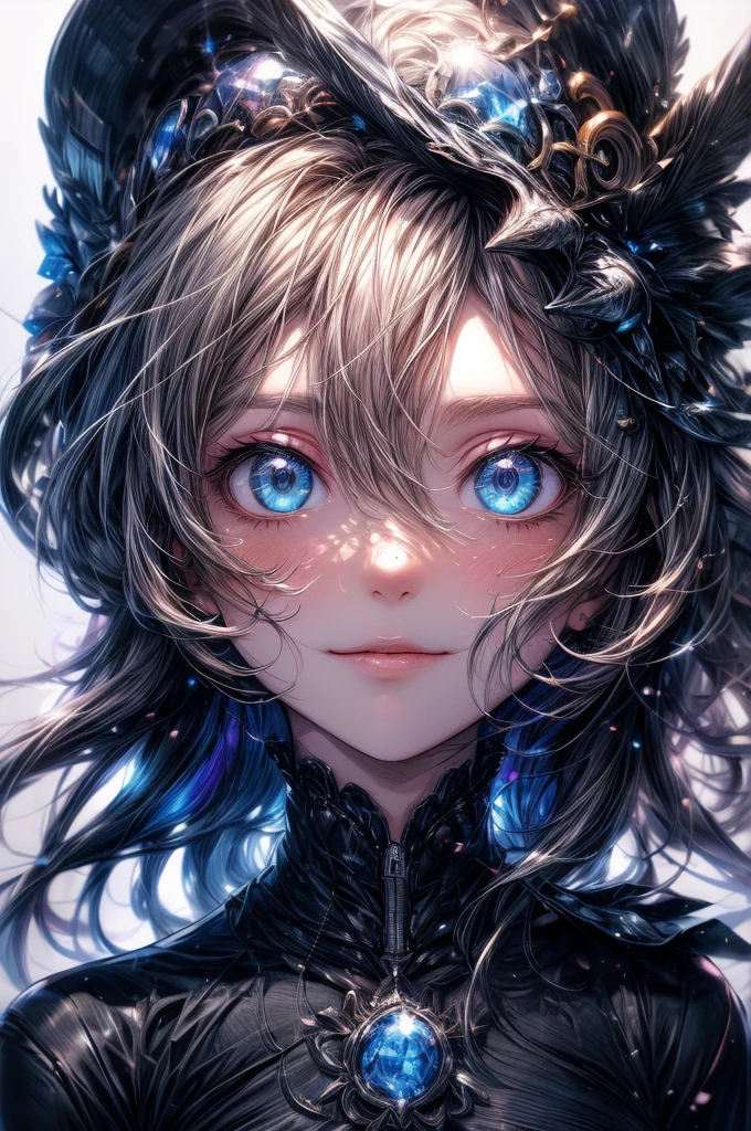 (Tabletop.Highest quality).(Dynamic Angle). (Amazingly detailed CG paintings),(Perfect Image)、Comic Strip.shape.One Girl.Detailed face、Perfect Face.Delicate face、Textured skin、Black Hair.length、(Horse-eared girl)Horse-eared girl、((Beautiful Blue Eyes)).Delicate and beautiful eyes、The eyes are detailed、Reflective Eyes、Watery eye、smile.(Gazing at the audience:1.3).(My face got a little red:0.8)、8k wallpaper、(((Cowboy Shot)))、reflected light、The finest details、Complex、Delicate background、Textured skin、Detailed skin、Swimwear, ((カラフルなSwimwear))