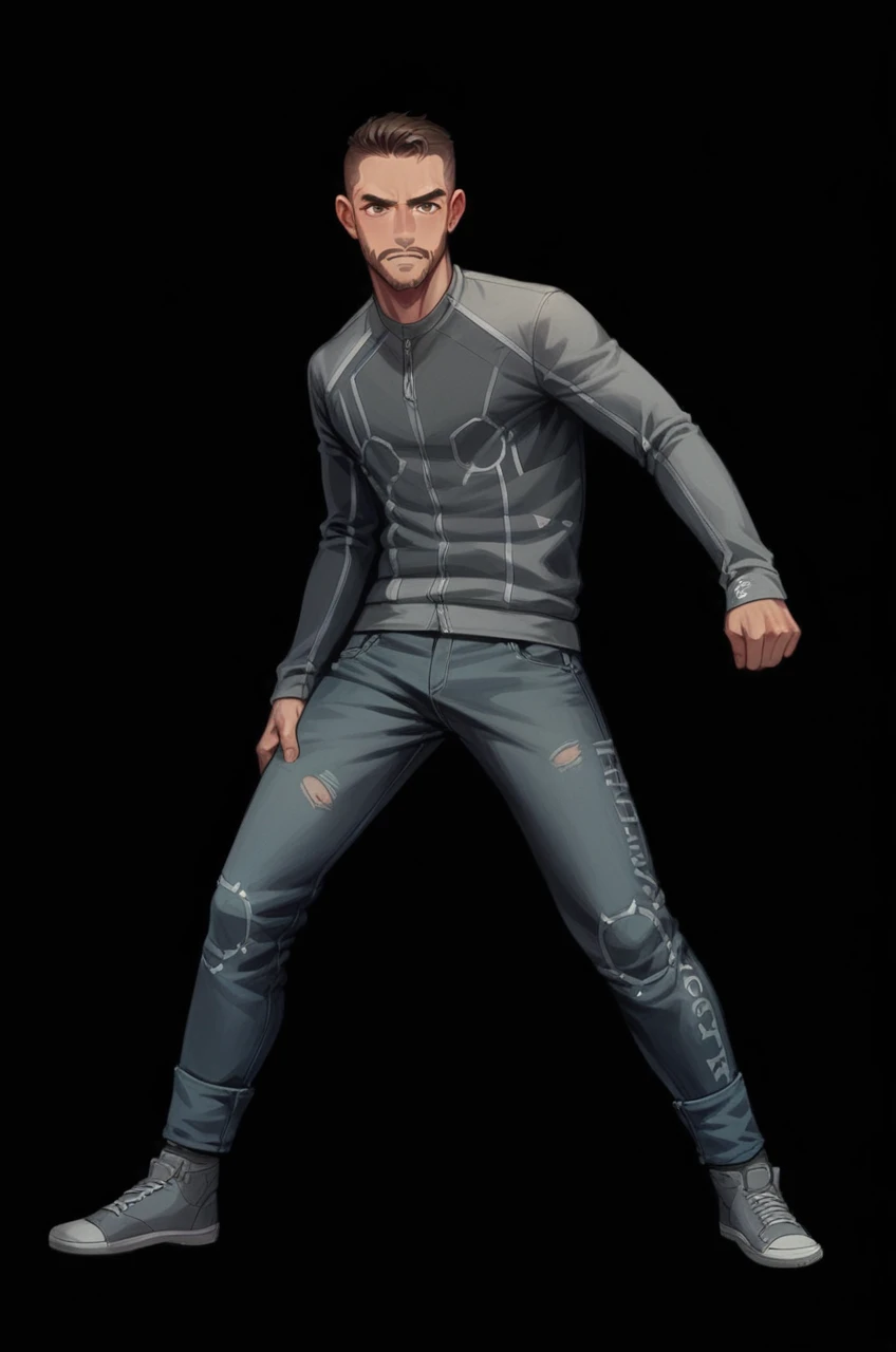 Generate image with free fire street boy bundal