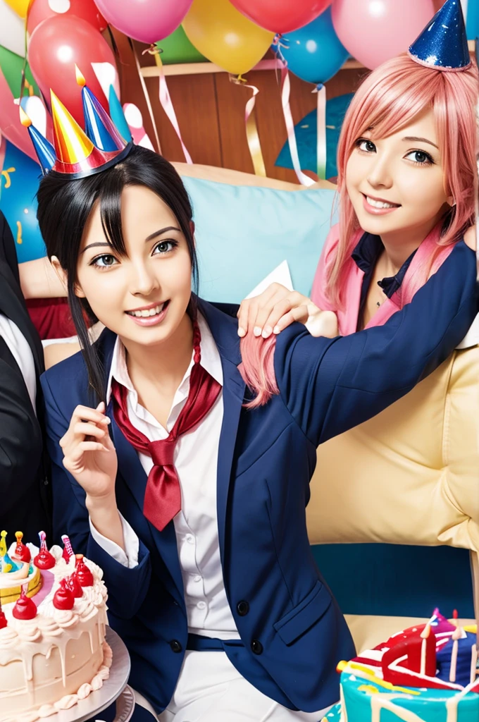 Psychologist, birthday, anime version