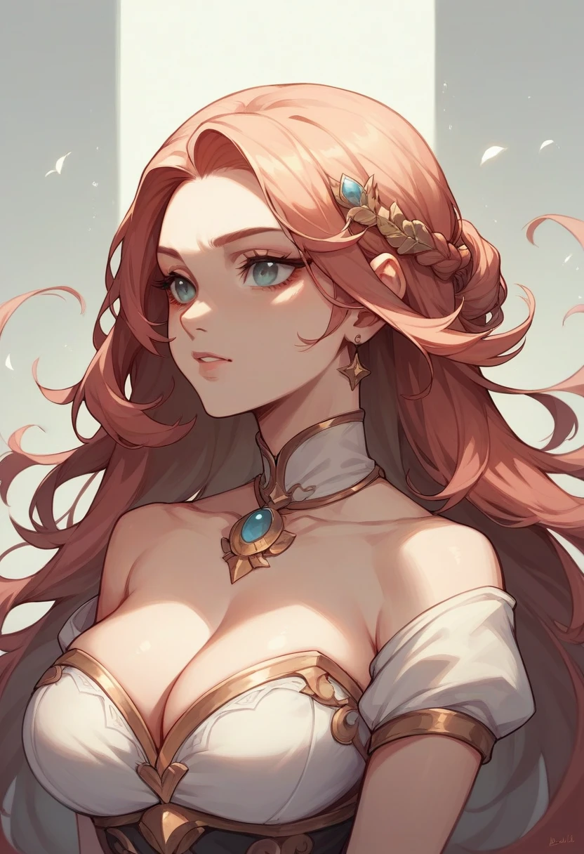 1 woman, high resolution, individual, Long hair, high resolution, Chest,