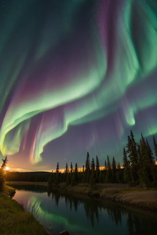 Aurora、landscape