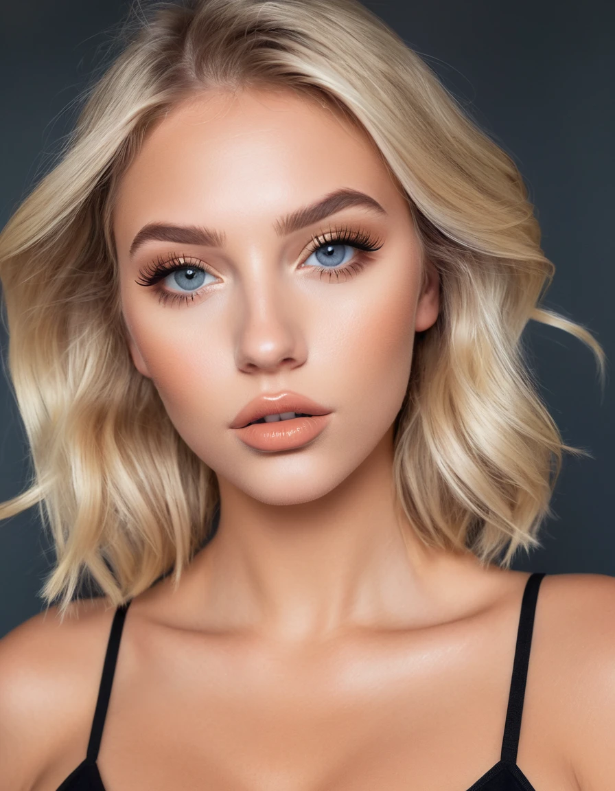 (best quality,4K,high resolution, high resolution face details), cheveux blonds longs et courbés, 18 ans, Instagram Model, fake breast 36DD, faux cils, fake lips, dark makeup, peau parfaite, skin tanning, elle est mince, Elle est caucasienne, Time of'Gold, énGoldme fake breast 36DD, posing, sexly, vibrations sensuelles, image du cGoldps entier, de la tête aux pieds, long sexly legs, long dress, heels, Greek goddess, rear view, view from the'back, view of'up