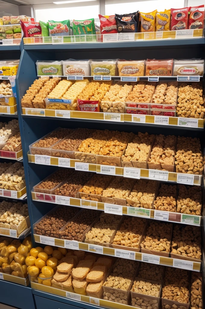 Snacks for sale