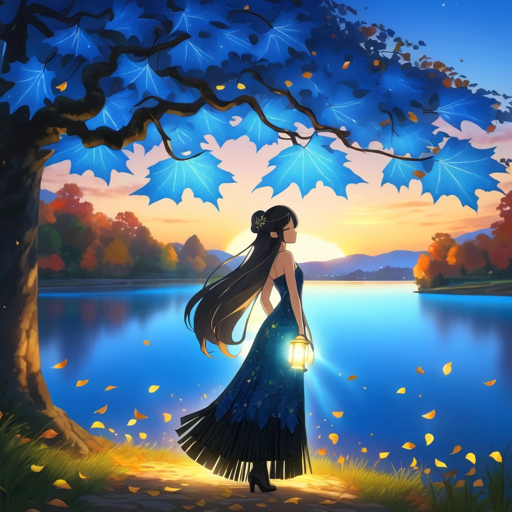 cintra_tree, who_Shizuha, inojo_vina, autumn, autumn_moves, fringe, solaminte_tree, blue_Eyes, disaffiliated_fringe, rama, evening, dress, cayindo_moves, forest, ginkgo_move, tinincia_move, lake, move, move_findo, move_Hair_ornaminto, move_in_head, move_print, lips, long_Hair, Looking_in_viewer, arce_move, Ninuraleza, outdoor, solaminte, Standing, stone_flashlight, tree, below_tree,(Holds the hilt of a long, straight micro with elaborate decoration that emits a mysterious glow: 1.9),(Espadachim dhampir veterano preto), (stick that emits a mysterious light with delicate decorations:1.9),na masmorra,(Dark black Dress is marked delicate ornamentation, mas delicadamente decorada:1.5), (wearing a wide-brimmed traveler's BridalDress),(retrato de corpo inteiro:1.8),((olha para cima)),((Olhando para baixo)), (dramatic pose), cabelo rosa bonito,lindo cabelo prateado,lindo cabelo loiro ,manto de teia preta,aranhas na armadura,(wears worn and tattered black hard-leather high-Dress),(Retrato de corpo inteiro:1.8),(Traje delicadamente decorado:1.4), fantasia, ((dramatic photo dynamic)),Altamente detalhado,ultra-realista,detalhes intrincados,((obra de arte,melhor qualidade)),((Cinematic Light)),hyper realista,assustador,armadura detalhada,Capacete detalhado,epic realista,desaparecido,((cores neutras)),(HDR:1.5),(cores suaves:1.2),hyper detalhado,(arte station:1.5),luzes quentes,efeito de luz,dramatic light,(detalhes intrincados:1.1),fundo complexo,(teal and orange:0.4), (Whirling lightning),(insane unrealengine5,epic tMasterpiece,max best quality,ultra-highdef,XT3,ultra-highres),ultra-detailed,ultra sharp focus,varies,multi,etc. --v 6 --s 1000 --c 20 --q 5 --chaos 100