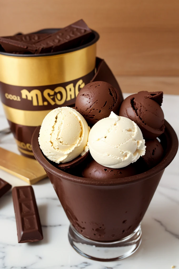 Mr Scoop singh chocolate ice cream