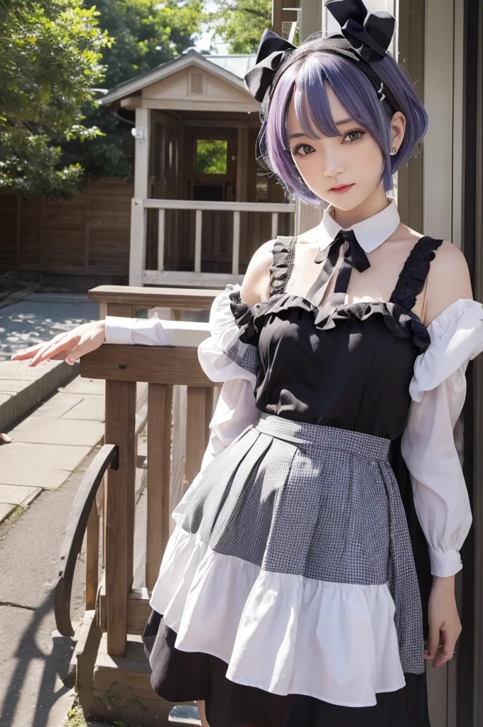 Rem Remは足汗をかいている 男の人はRemの足の匂いを嗅ぐ Remは顔を赤らめている
