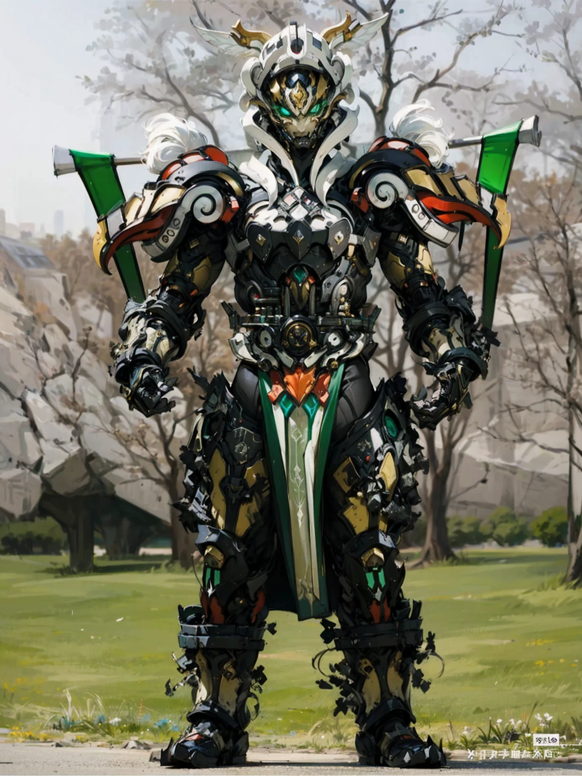 身着奇幻风格的全身盔甲的woman, A Crown Concepts fully enclosed helmet,Only the eyes are exposed, Composite breast plate, Full shoulder and hand protection, Light waist armor, Shin guards, The overall design is durable and flexible, (The armor shines with golden light, With red and blue accents), Exudes nobility, She floats above a fantastical, surreal, high-tech city, This character embodies a fantasy surreal armored hero carefully crafted in anime style, Exquisite and mature comic art style, (Queen Bee and Hybrid Concept Armor, plasma), ((element, elegant, goddess, woman:1.5)), Metal, HD, best quality, high resolution, Extremely detailed, Super Fine, Extremely refined, professional, Anatomically correct, Symmetrical face, Extremely detailed eyes and face, High quality eyes, creativity, RAW photos, 超HD, 32k, Natural light, light, masterpiece-anatomy-perfect, masterpiece:1.5