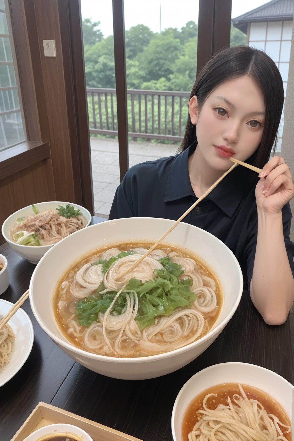 score_9, score_8_up, score_7_up, score_9,
Ichiraku Ramen, popular ramen shop, Naruto's favorite spot