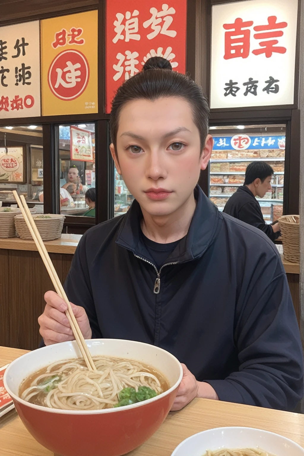 score_9, score_8_up, score_7_up, score_9,
Ichiraku Ramen, popular ramen shop, Naruto's favorite spot