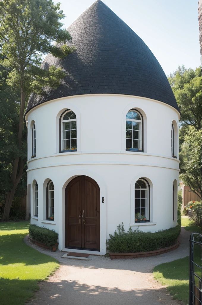 Rounded house