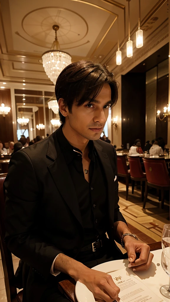 King in a rich restaurant that cost €800000000000