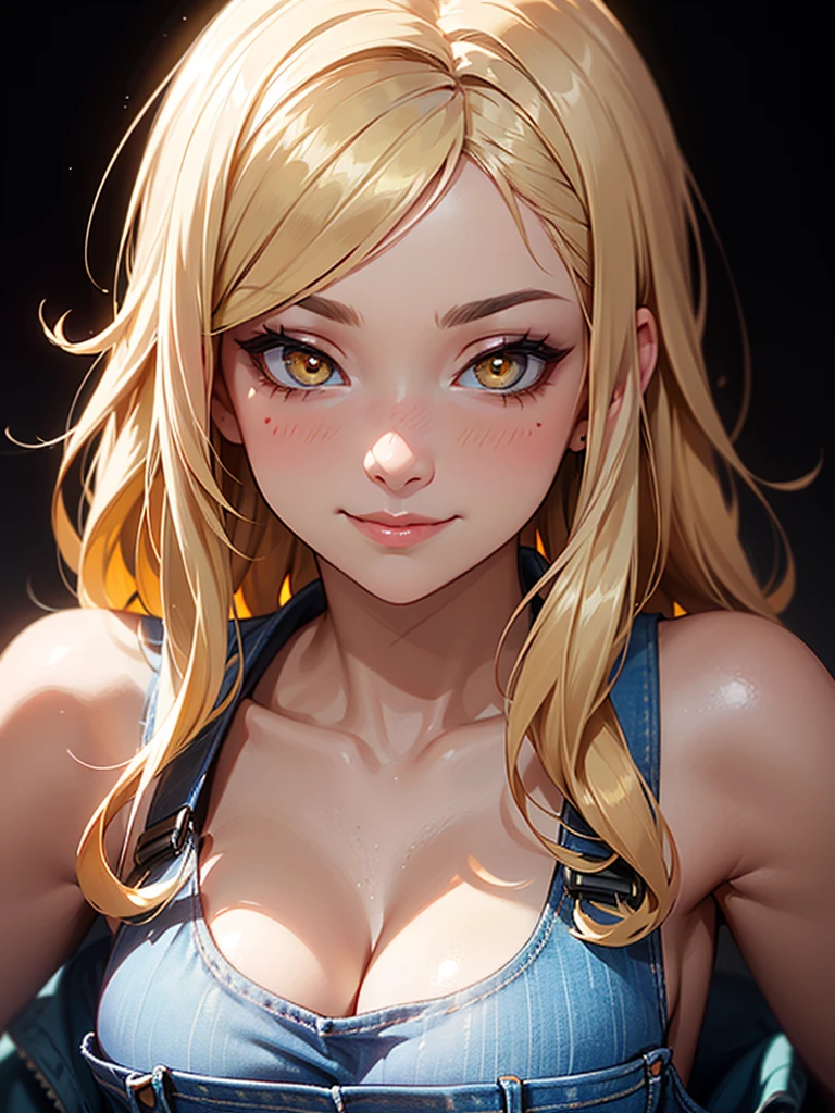 (highest resolution、separate_video) best quality、((light))、very detailed、semi-realistic、((assembly)),braided hairstyle、smile、forehead、섬세한 facial features、facial features、View below、((detailed eyes)) , portrait , nsfw , huge breasts , nsfw , white skin