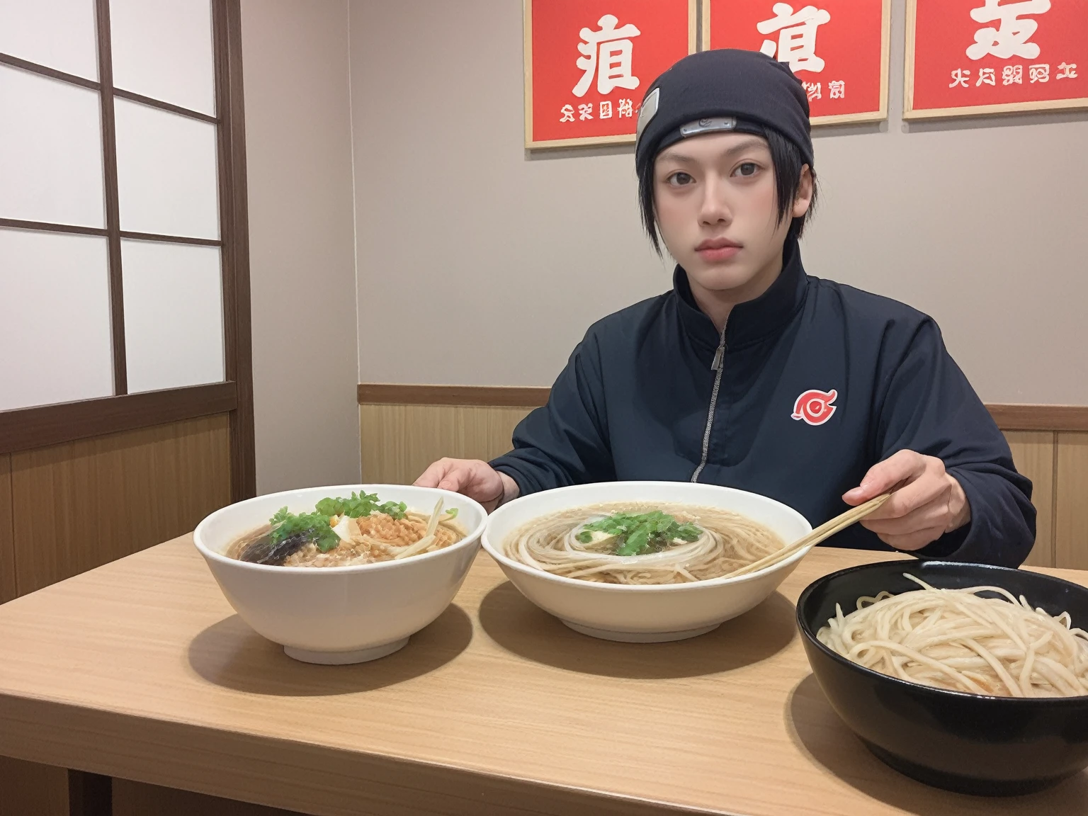 score_9, score_8_up, score_7_up, score_9,
 Ichiraku Ramen, popular ramen shop, Naruto's favorite spot