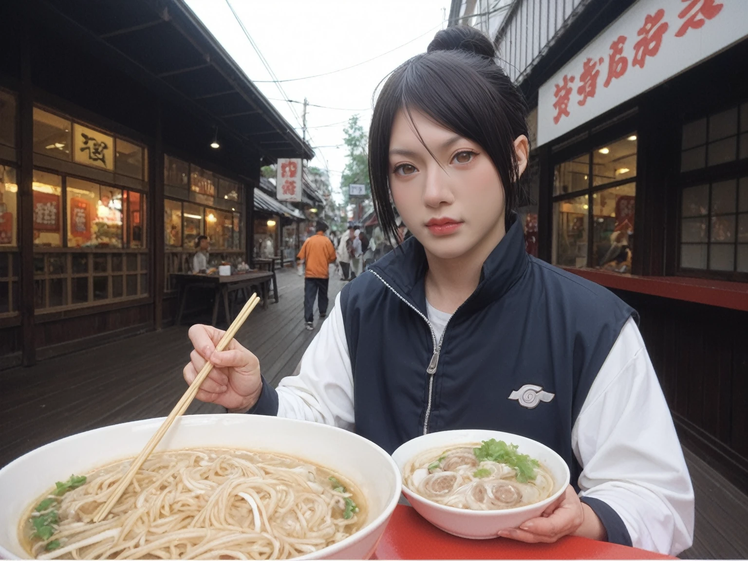 score_9, score_8_up, score_7_up,
Ichiraku Ramen, popular ramen shop, Naruto's favorite spot,