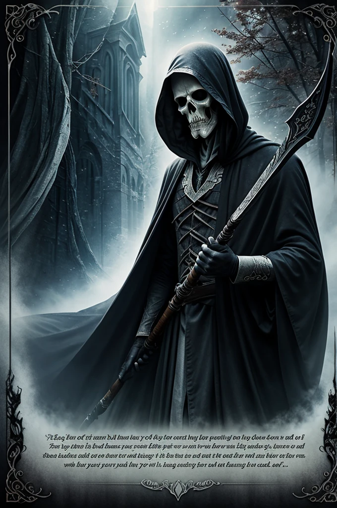 Echoes from the Ethereal: Letters of the Reaper, penned in ghostly whispers."


