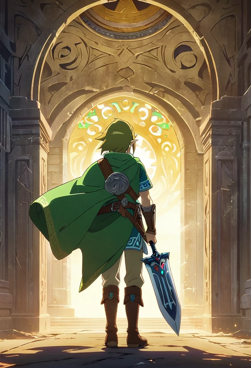 The Legend of Zelda cover art, Anime Visual,
