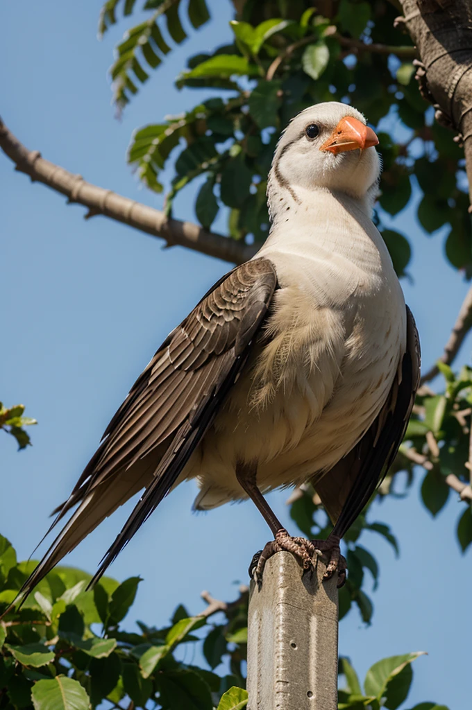 The Urip bird pecks the Alang Alang
