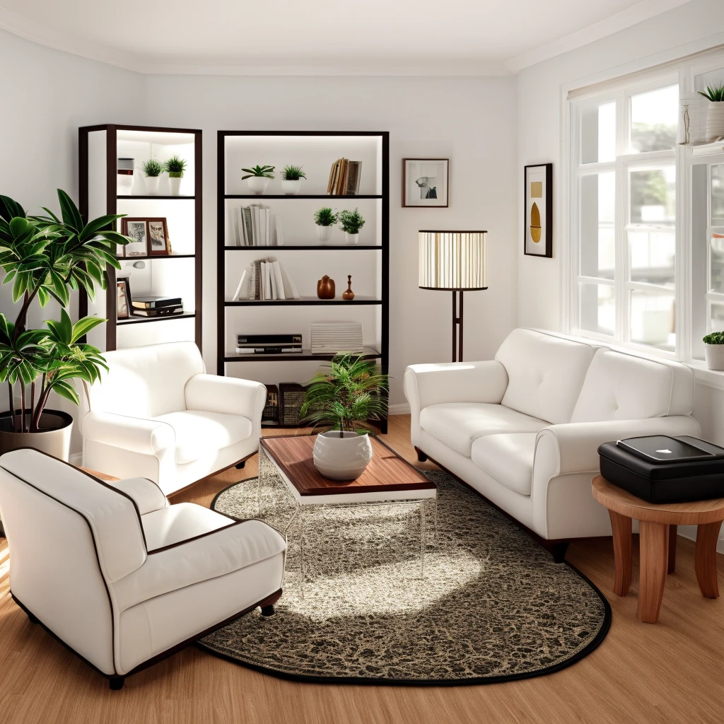 interior living room, modern styles, (television shelf), leather sofa, rug, two picture, wooden floor, white ceiling, window, curtain, natural lighting,
best quality, Masterpiece, Realistic, High quality, corona render, 3dsmax, vray,