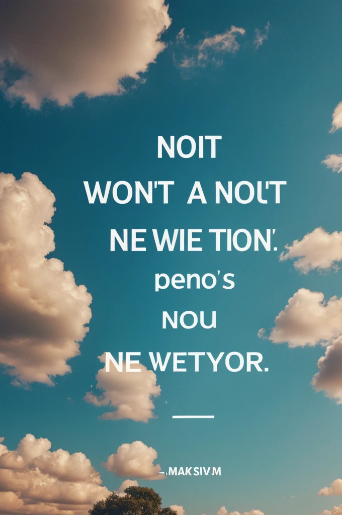 Generate an image that says motivation is not needed, clarity is needed.