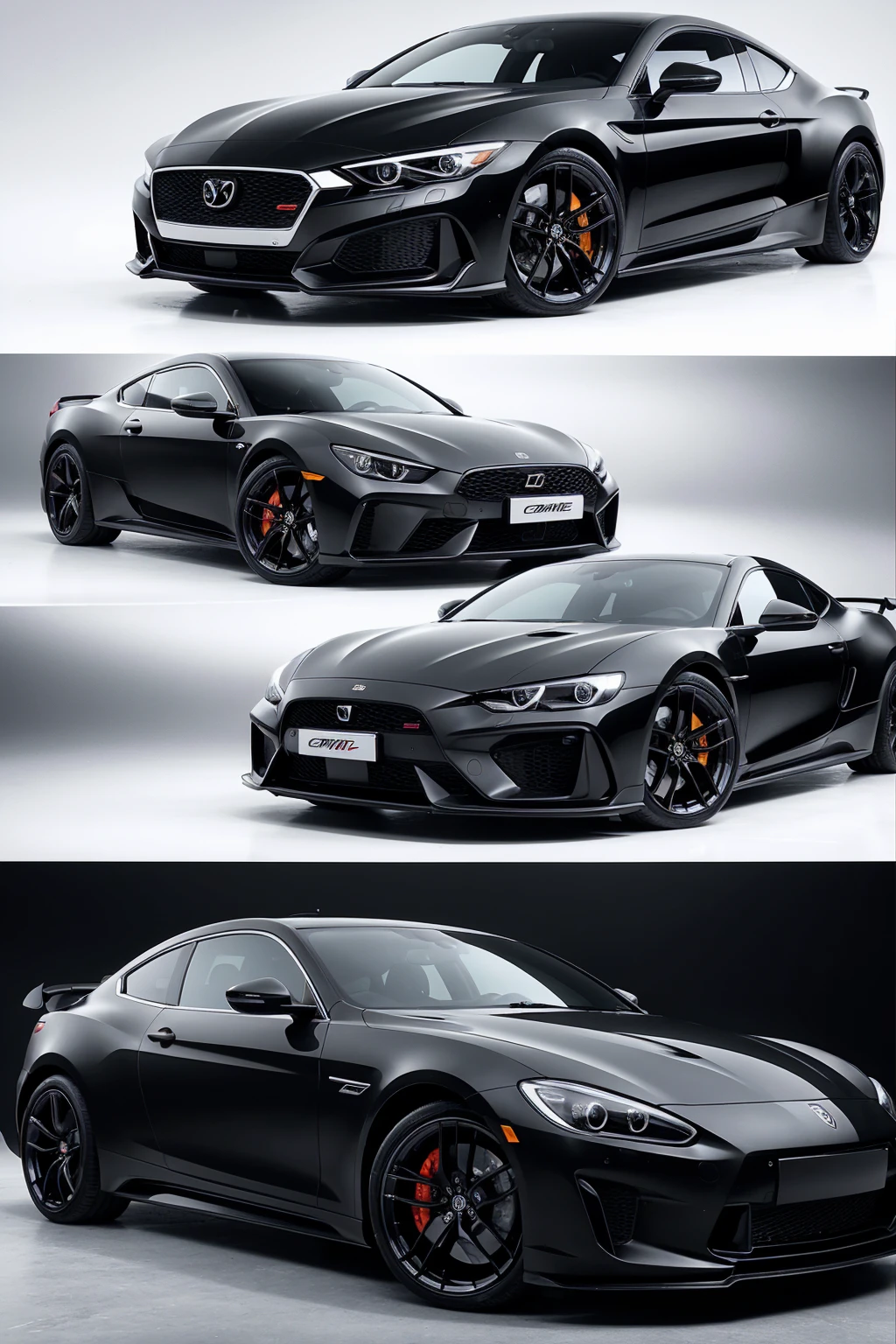 generate a logo for my business, I want a logo with a black background, in the center a designer car logo, avec écrit en dessous car experience , this logo must be simple but stylish at the same time