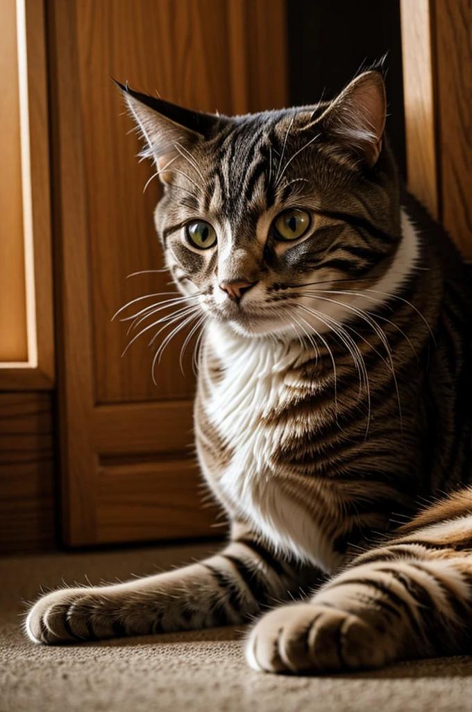 the cat
