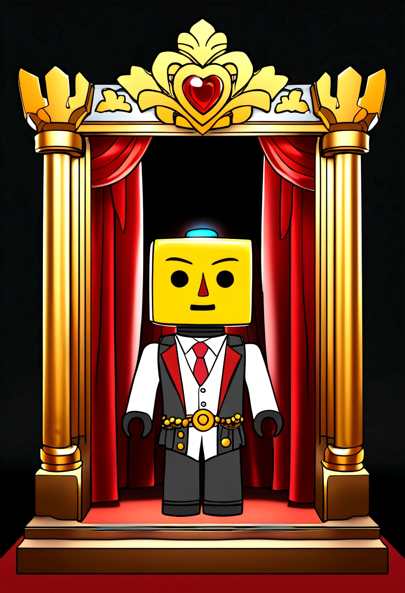 Create an image ( Roblox) face hunt game icon