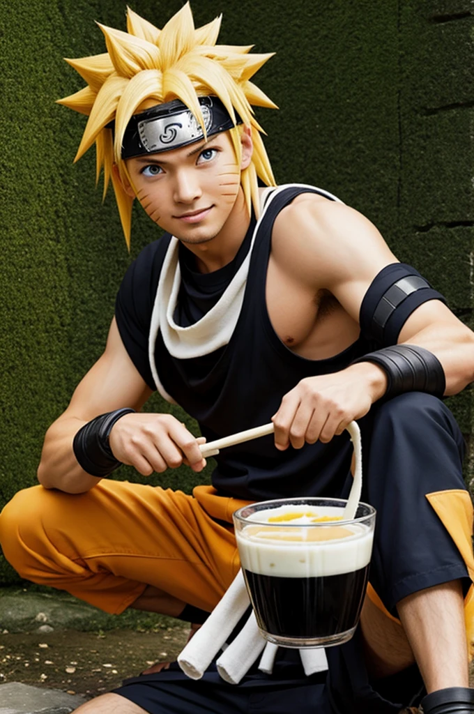 Naruto + Milk